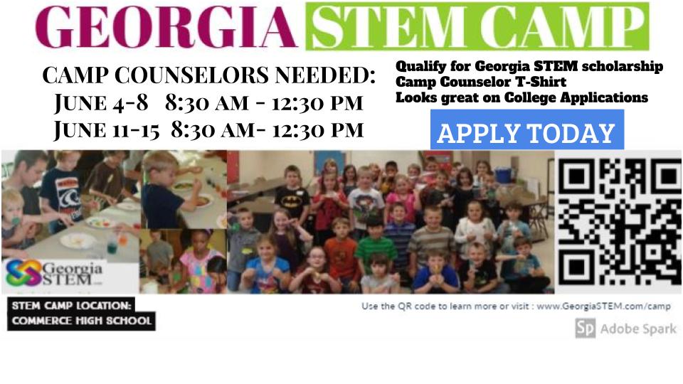 STEM camp Counselors